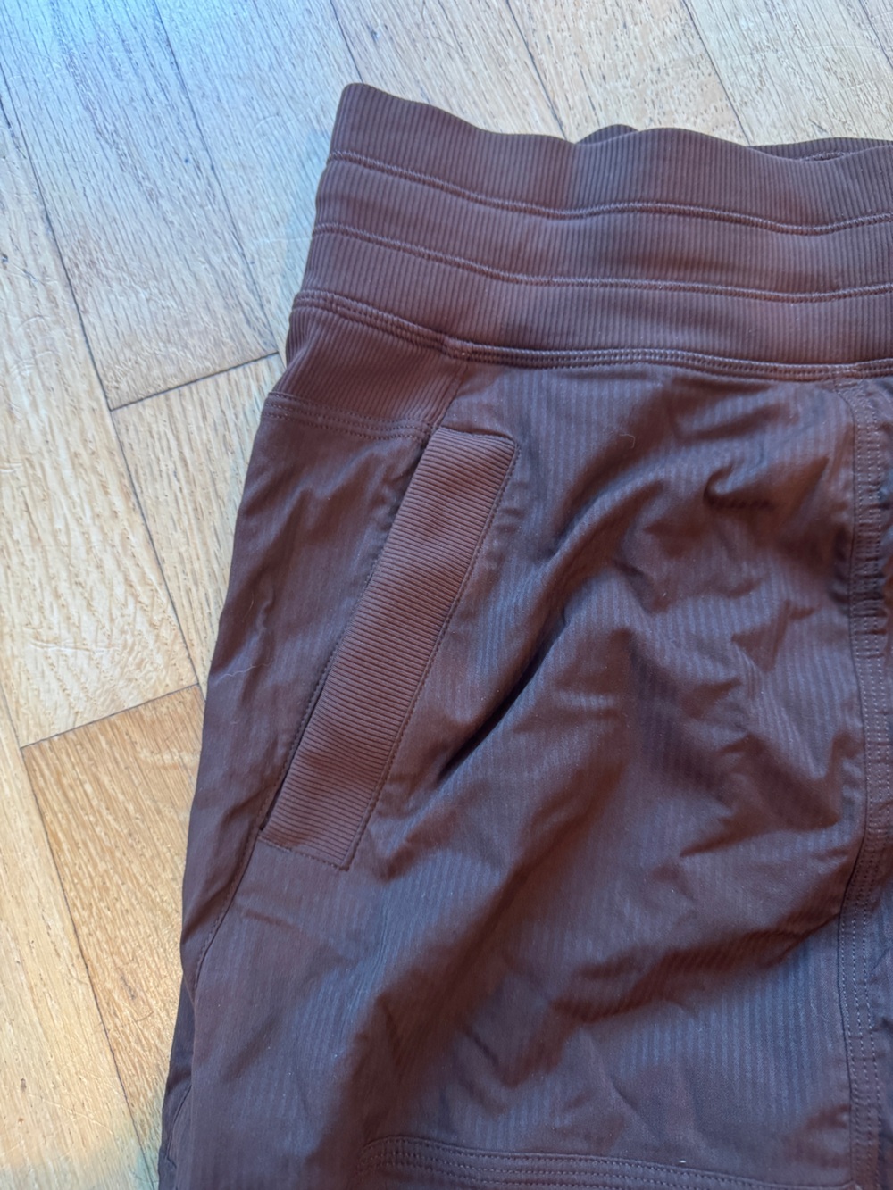 Lululemon Dance Studio Pant Espresso Coffee Brown Sz 10 EUC - Picture 4 of 8